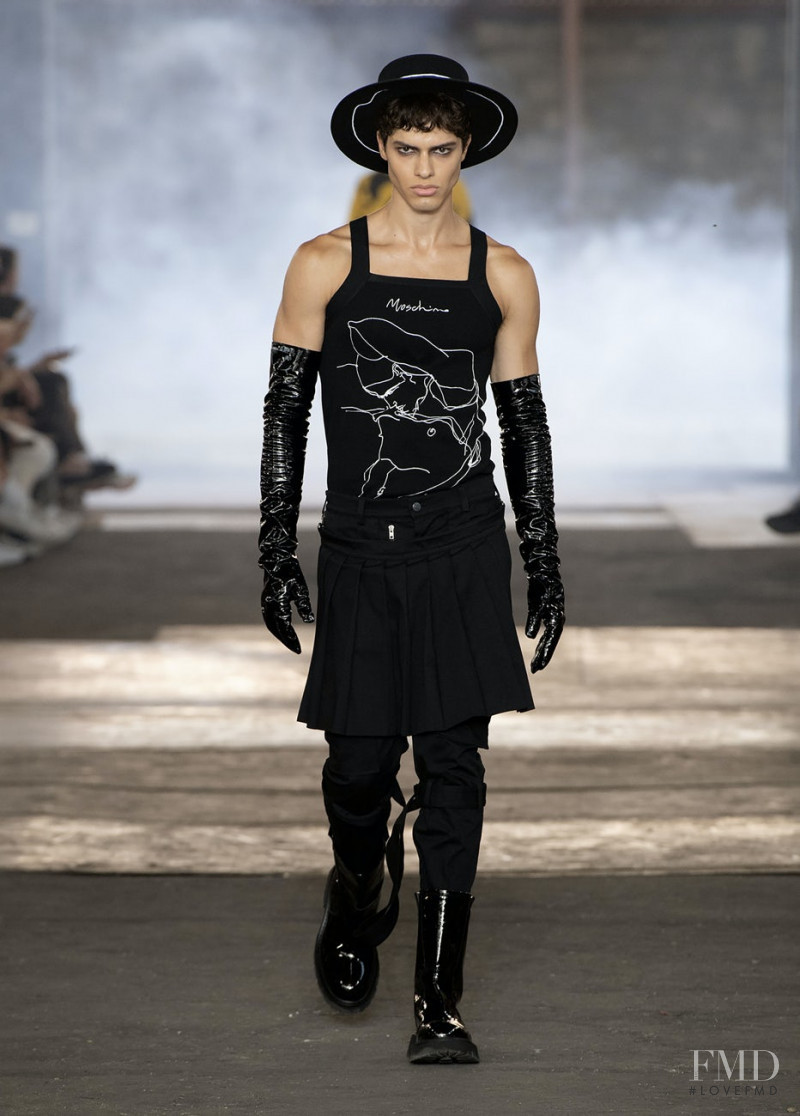 Nacho Penin featured in  the Moschino fashion show for Spring/Summer 2023