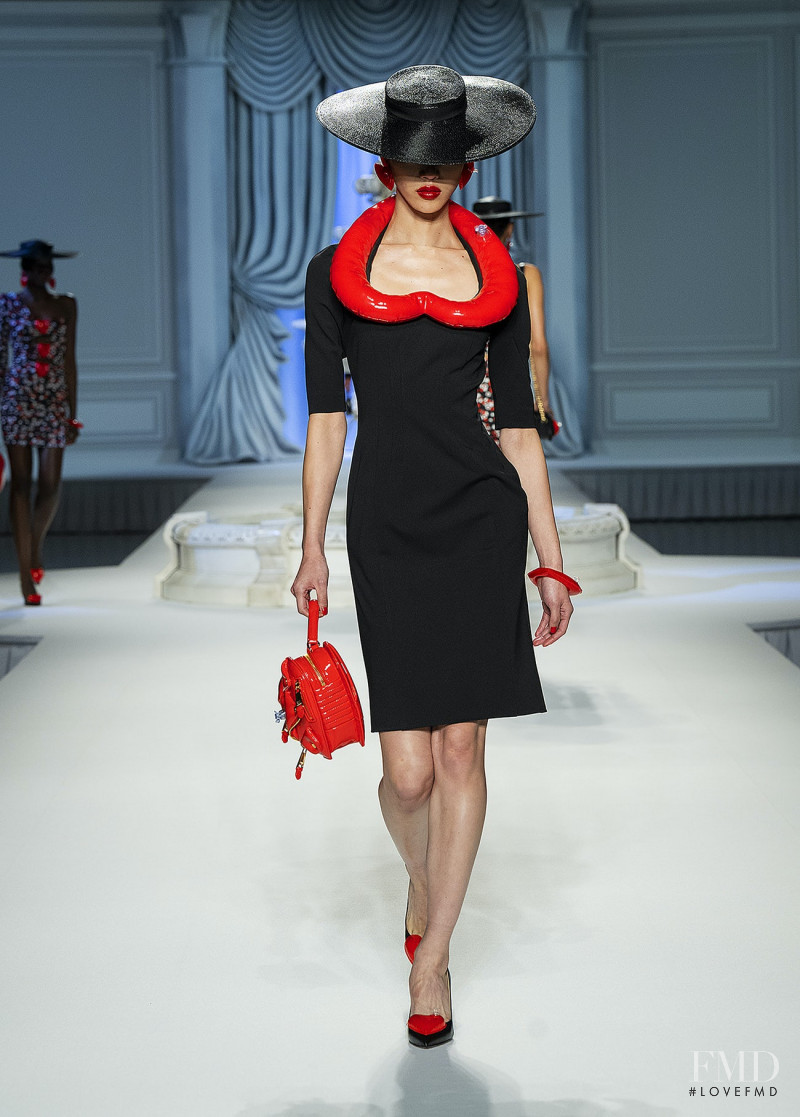 So Ra Choi featured in  the Moschino fashion show for Spring/Summer 2023