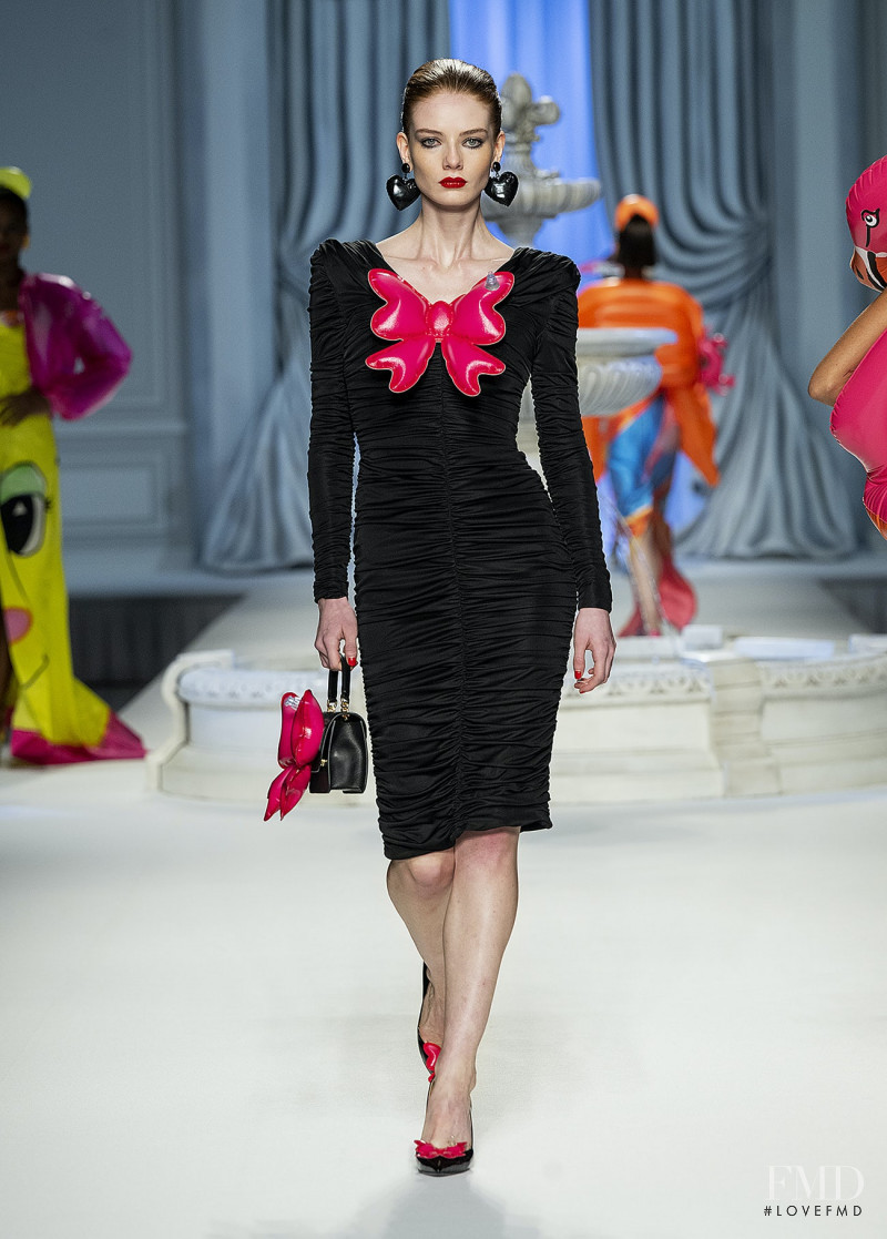 Alyda Grace Carder featured in  the Moschino fashion show for Spring/Summer 2023