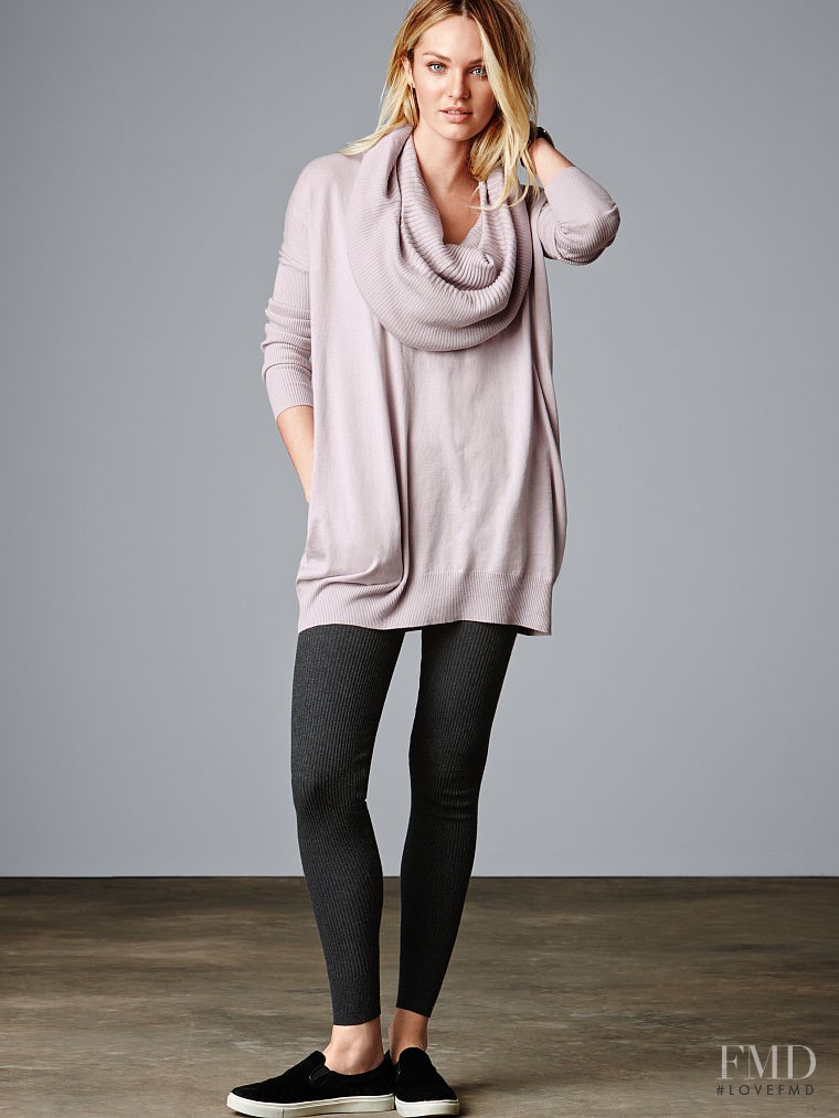 Candice Swanepoel featured in  the Victoria\'s Secret Homewear catalogue for Fall 2014