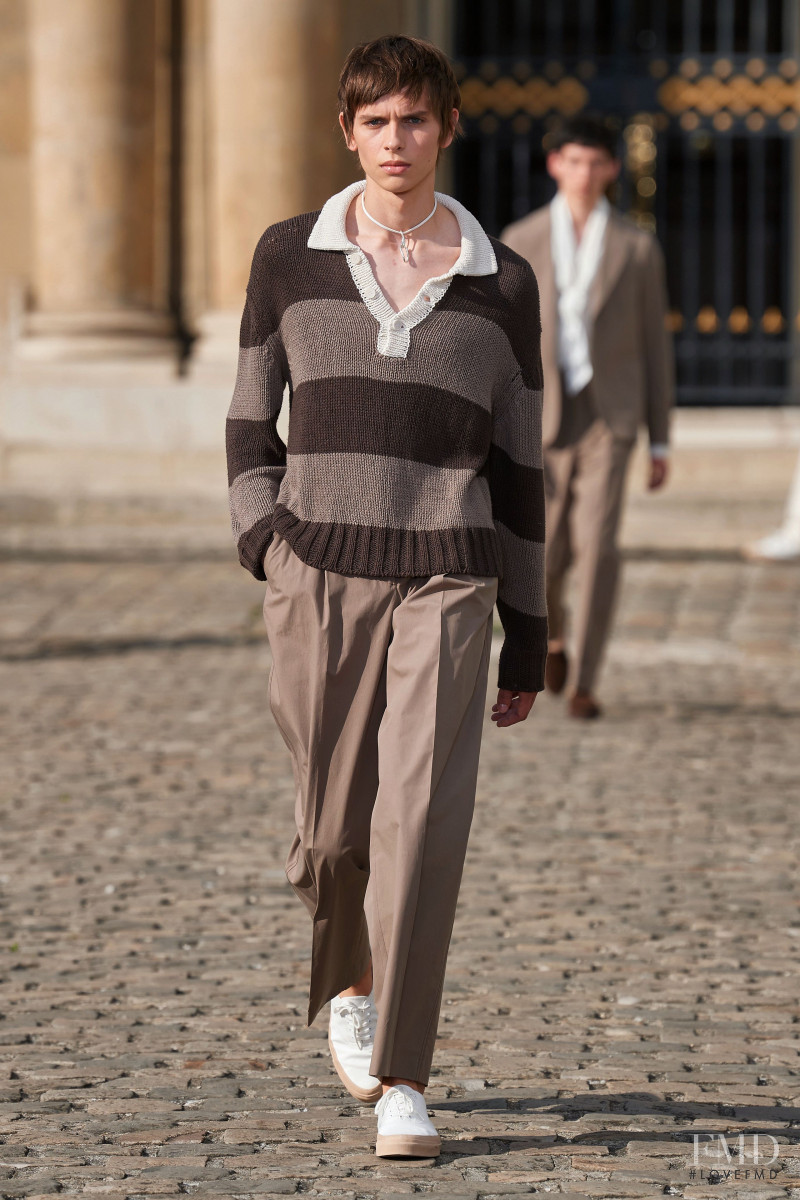 Officine Generale fashion show for Spring/Summer 2023