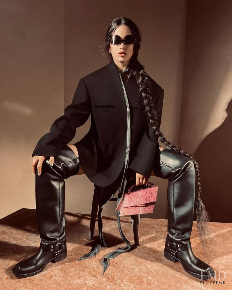 Acne Studios advertisement for Autumn/Winter 2022