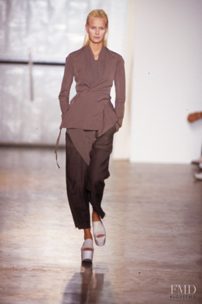 Rick Owens Suckerball fashion show for Spring/Summer 2003