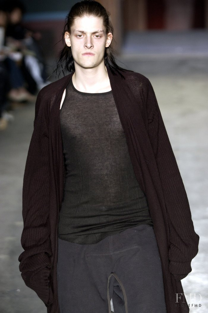 Rick Owens Trucker fashion show for Autumn/Winter 2003