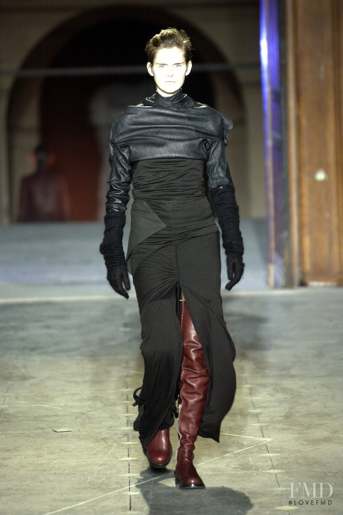 Rick Owens Trucker fashion show for Autumn/Winter 2003