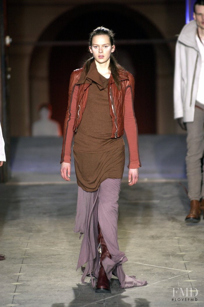 Rick Owens Trucker fashion show for Autumn/Winter 2003