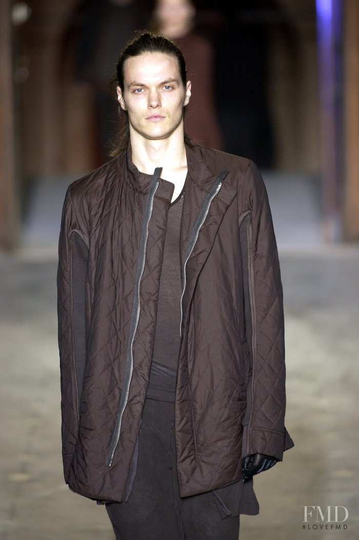 Rick Owens Trucker fashion show for Autumn/Winter 2003