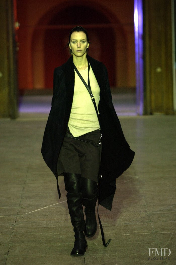 Rick Owens Trucker fashion show for Autumn/Winter 2003