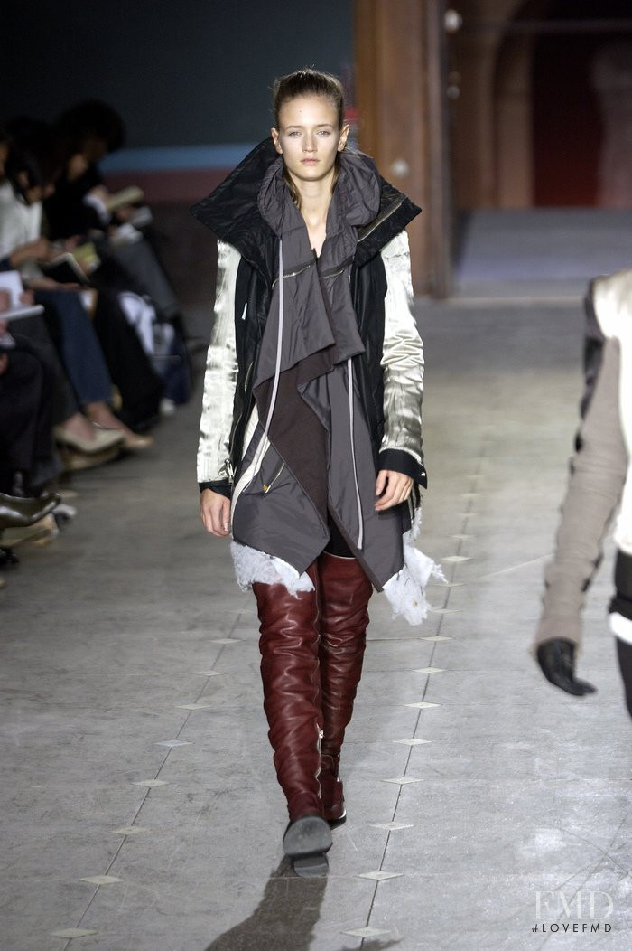 Rick Owens Trucker fashion show for Autumn/Winter 2003