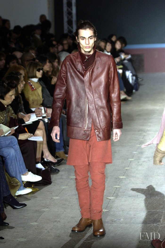 Rick Owens Trucker fashion show for Autumn/Winter 2003
