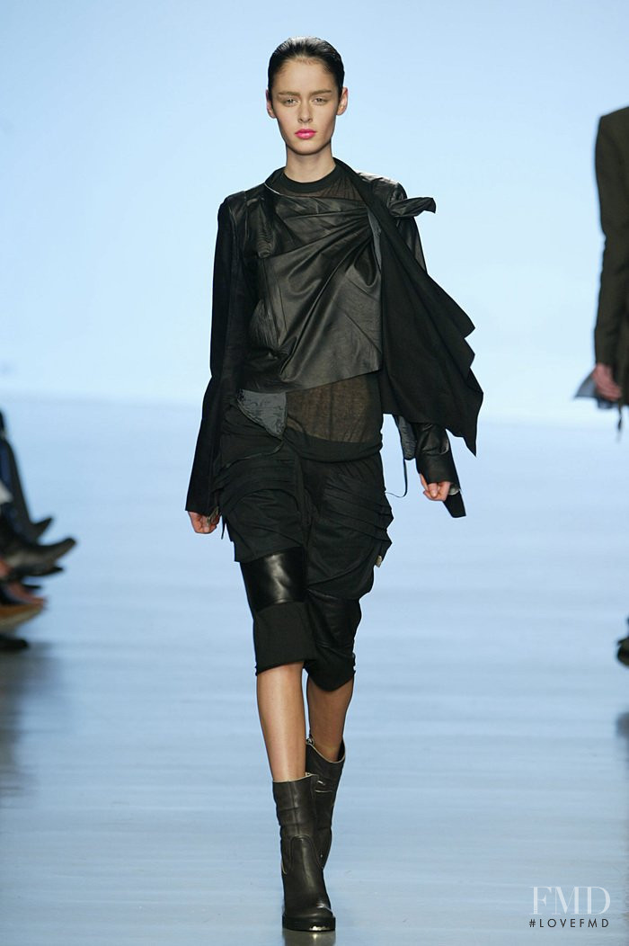 Rick Owens Citroen fashion show for Spring/Summer 2004