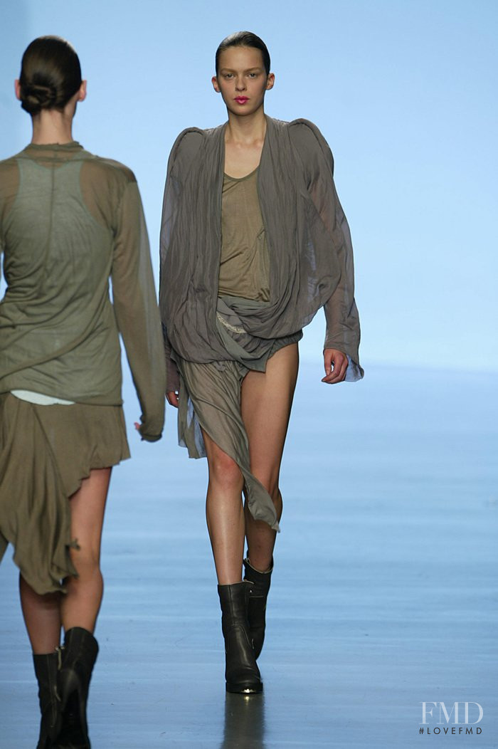 Rick Owens Citroen fashion show for Spring/Summer 2004