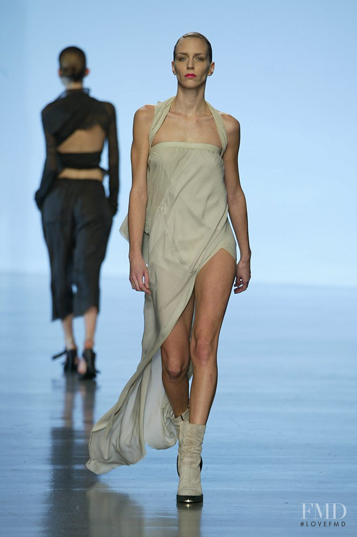 Rick Owens Citroen fashion show for Spring/Summer 2004