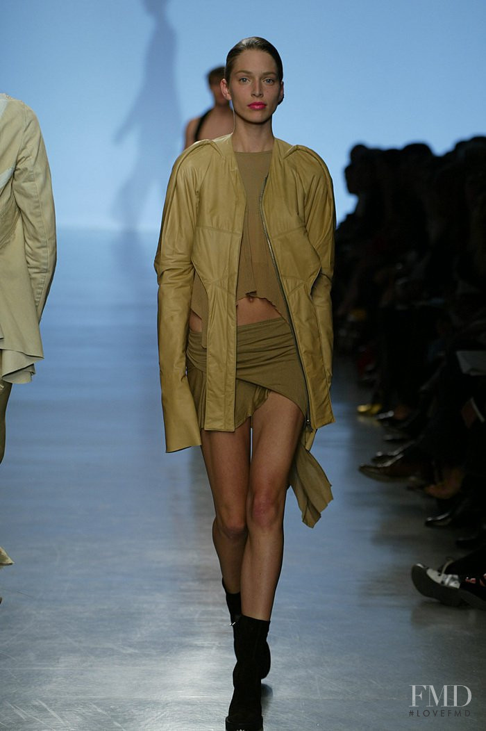 Rick Owens Citroen fashion show for Spring/Summer 2004