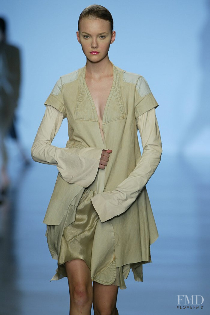 Rick Owens Citroen fashion show for Spring/Summer 2004