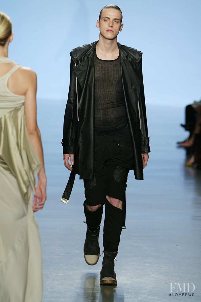 Rick Owens Citroen fashion show for Spring/Summer 2004