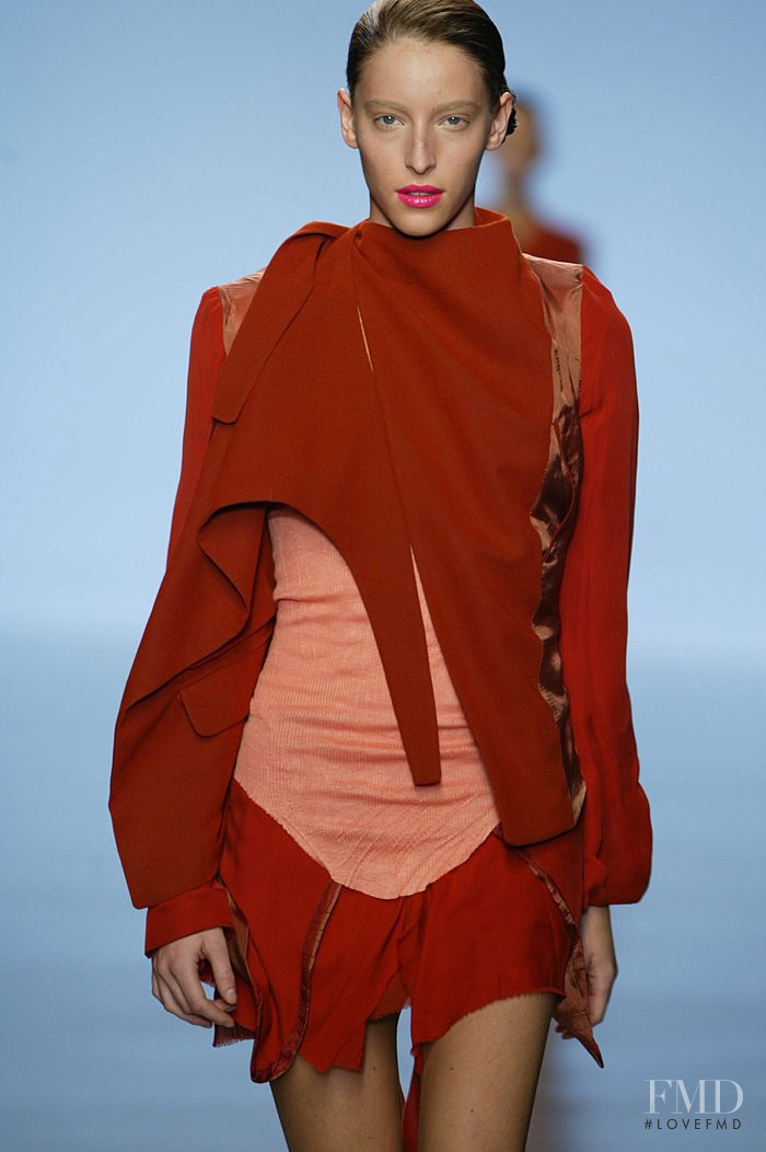 Rick Owens Citroen fashion show for Spring/Summer 2004