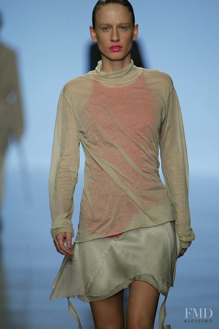 Rick Owens Citroen fashion show for Spring/Summer 2004
