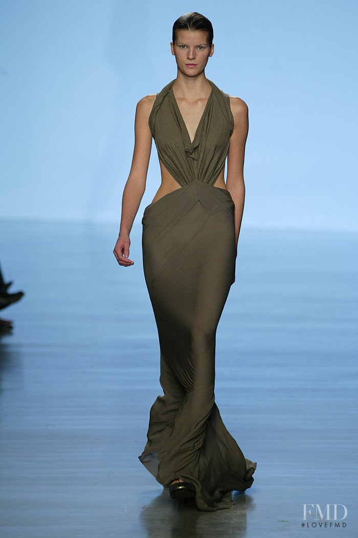 Rick Owens Citroen fashion show for Spring/Summer 2004