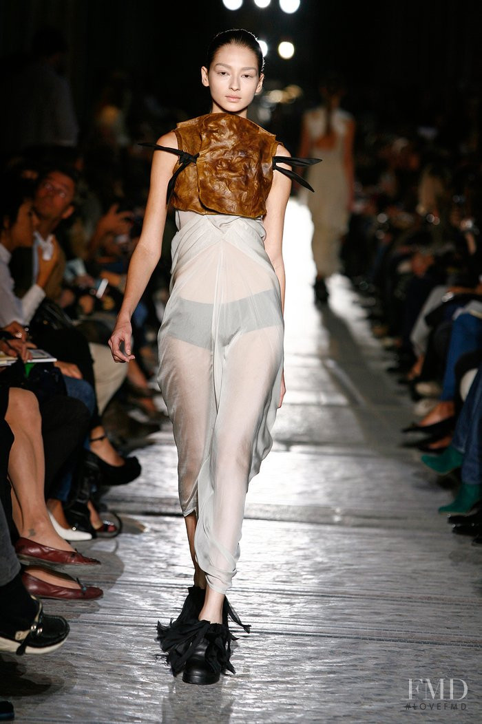 Rick Owens Wishbone fashion show for Spring/Summer 2007