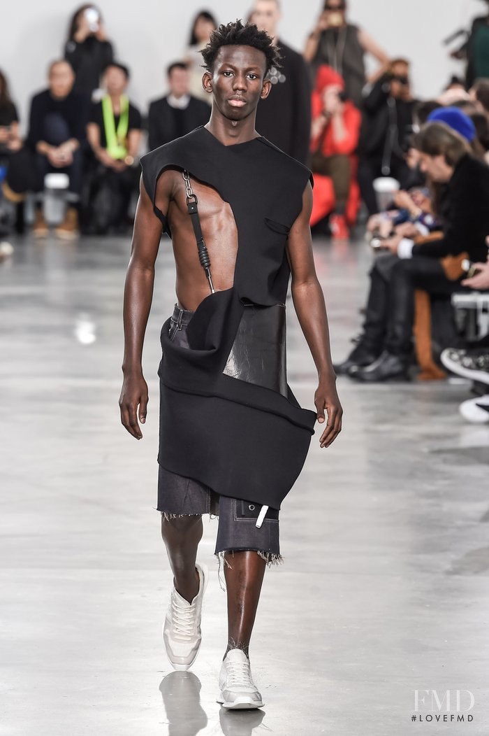 Rick Owens Sisyphus fashion show for Autumn/Winter 2018