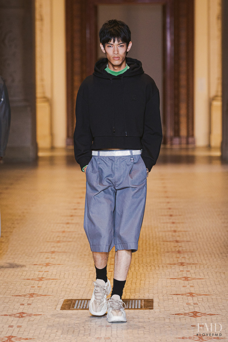 Daiki Koga featured in  the Wooyoungmi fashion show for Spring/Summer 2023