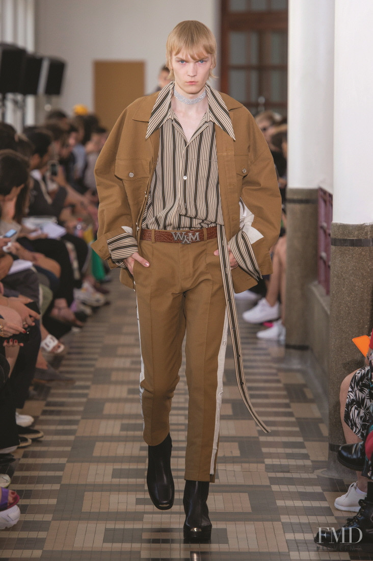 Wooyoungmi David Bowie fashion show for Spring/Summer 2019