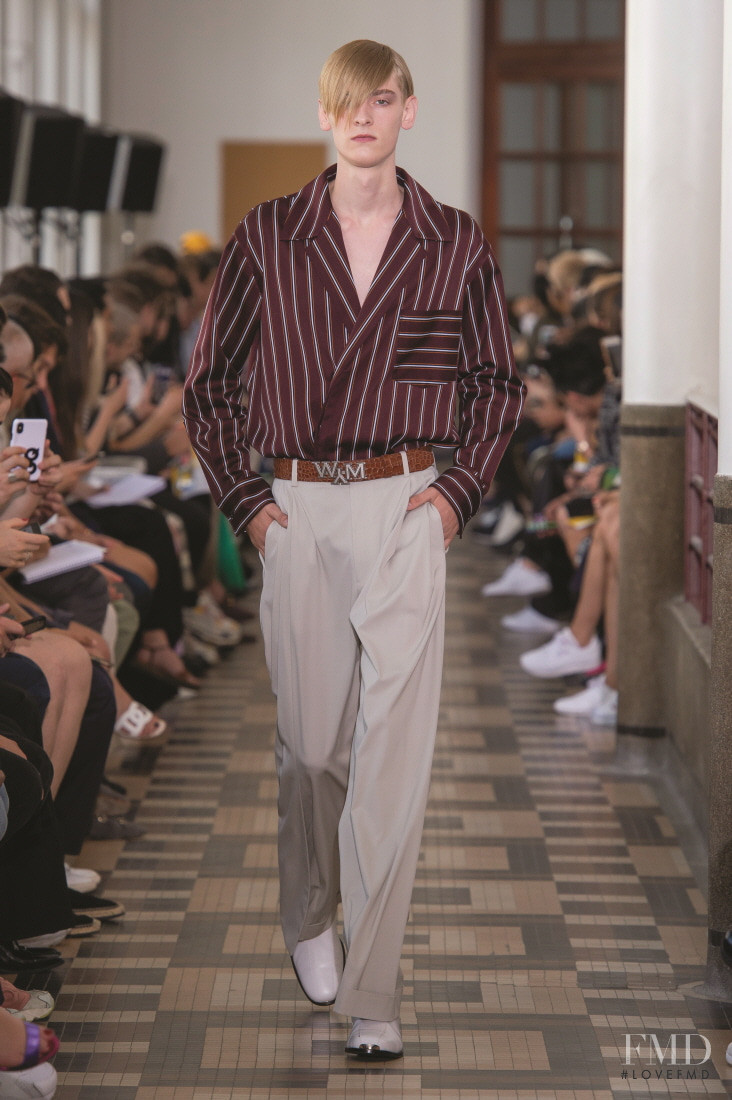 Wooyoungmi David Bowie fashion show for Spring/Summer 2019