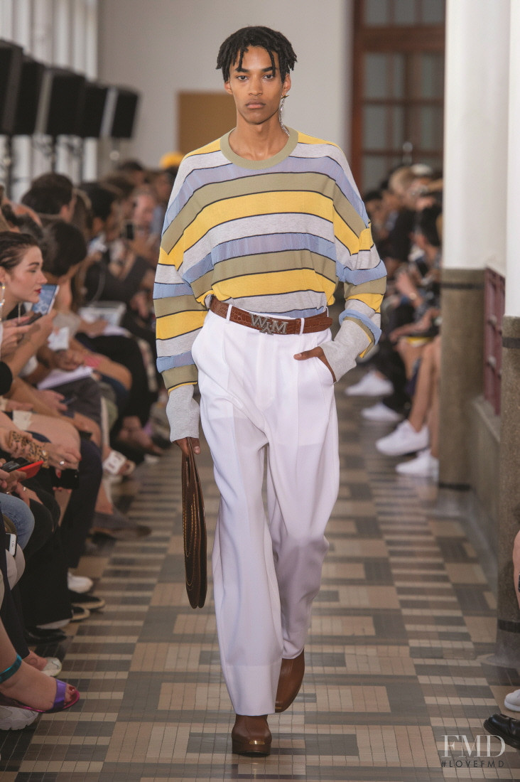 Wooyoungmi David Bowie fashion show for Spring/Summer 2019