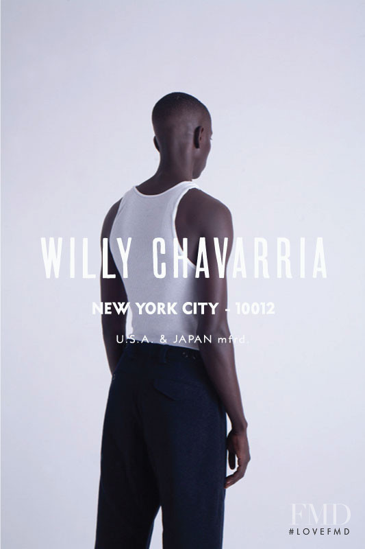 Willy Chavarria Intha Navy lookbook for Spring/Summer 2015