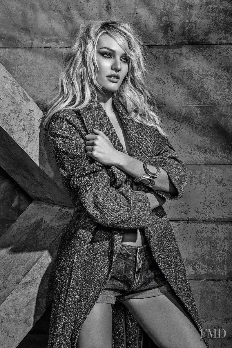 Candice Swanepoel featured in  the Forum advertisement for Autumn/Winter 2014