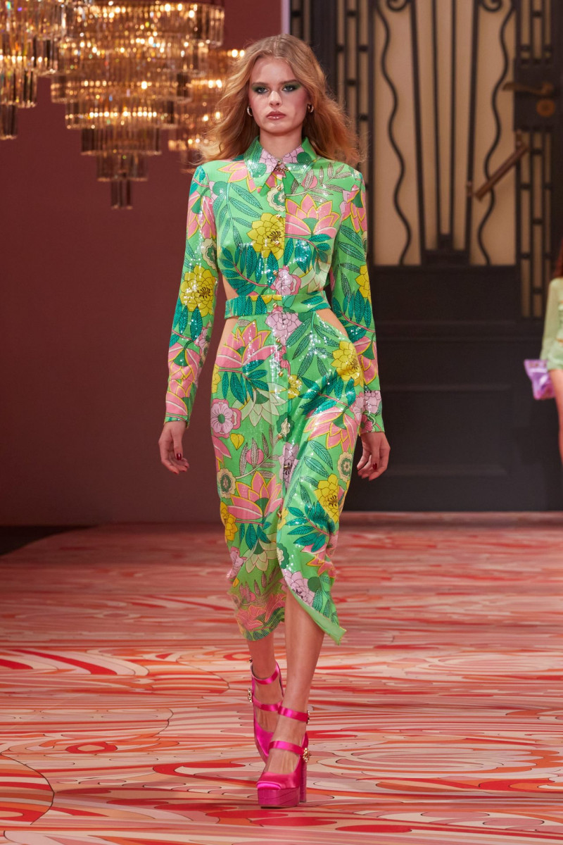 Zoe Blume featured in  the Alice McCall fashion show for Resort 2022