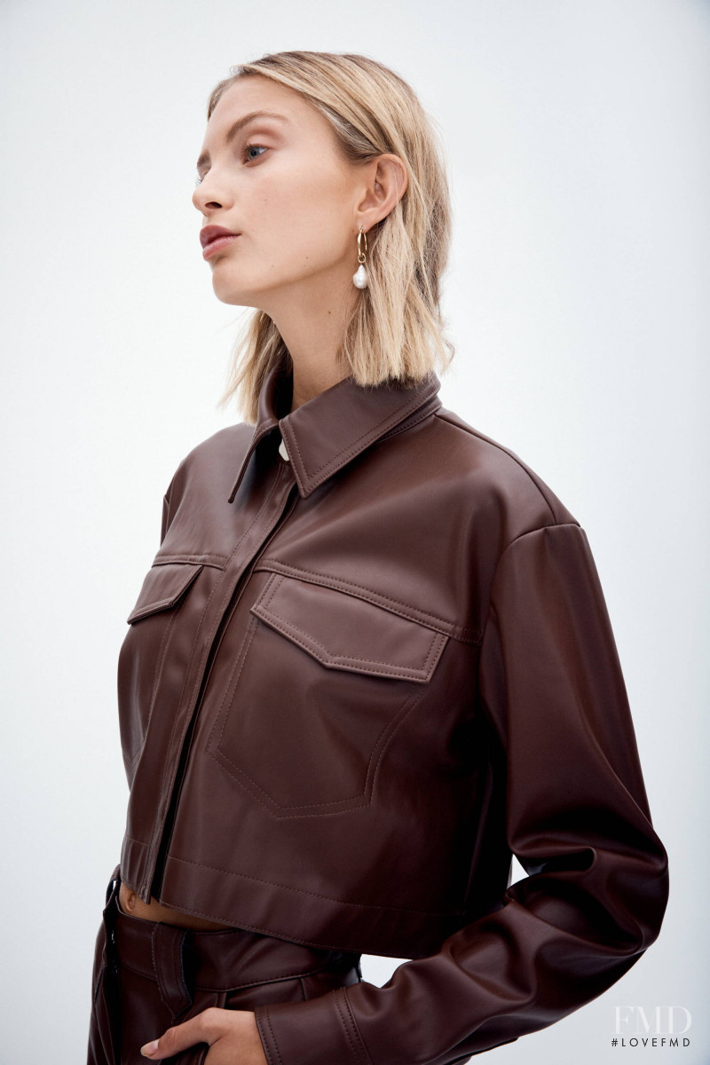 Lucy Lulu Baddeley Wood featured in  the Aje lookbook for Pre-Fall 2021