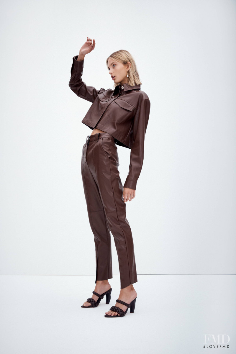 Lucy Lulu Baddeley Wood featured in  the Aje lookbook for Pre-Fall 2021