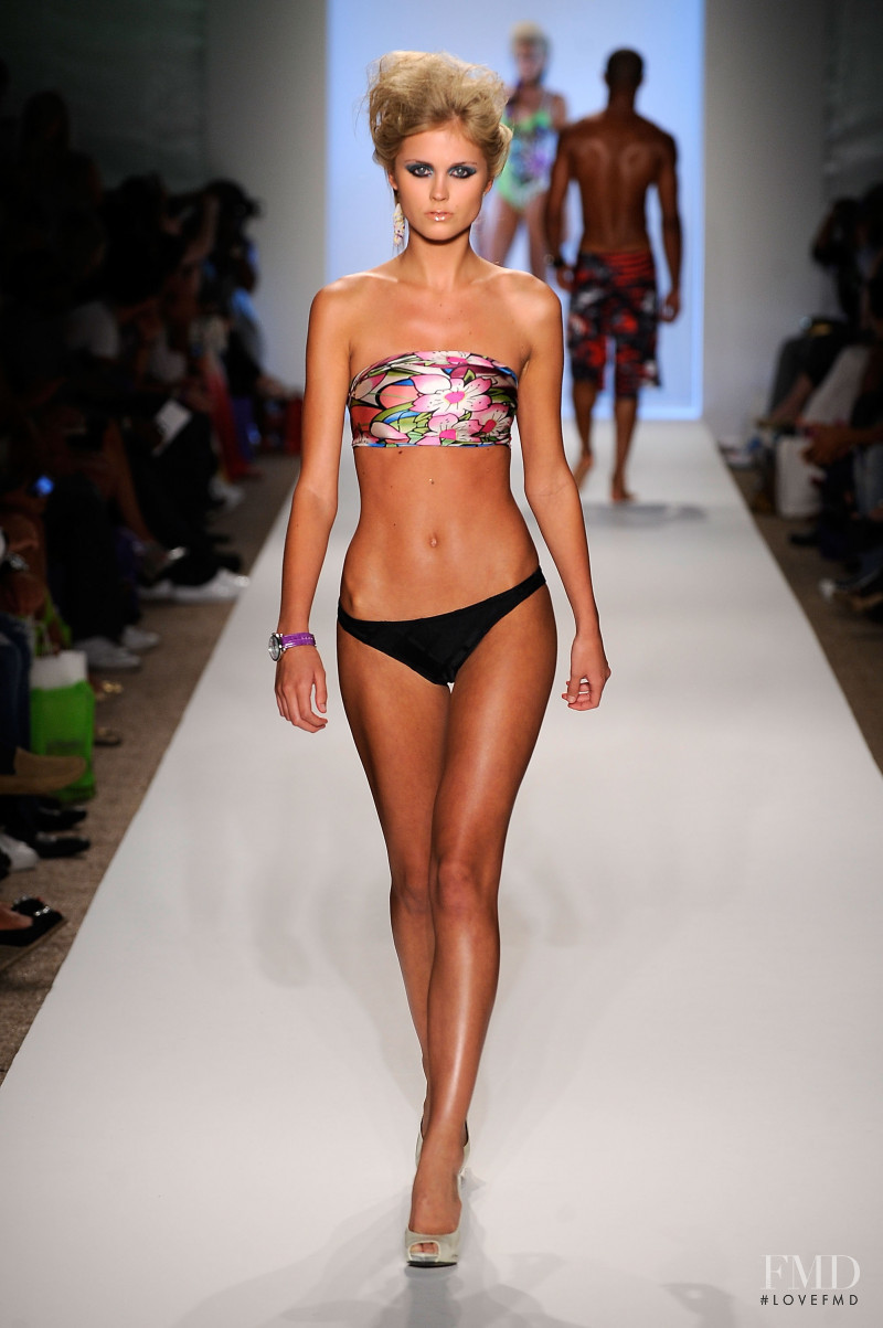 Lane Lindell featured in  the Ed Hardy fashion show for Spring/Summer 2010