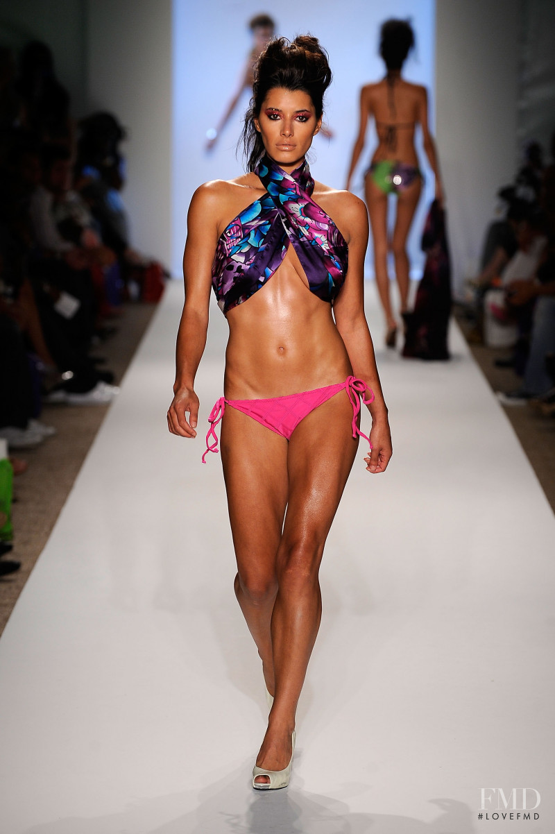 Toni Cox featured in  the Ed Hardy fashion show for Spring/Summer 2010