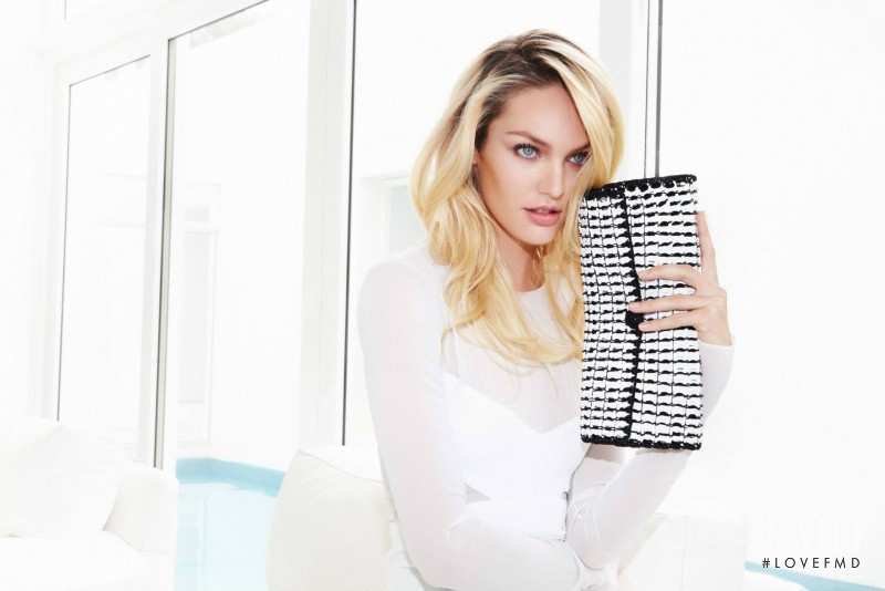 Candice Swanepoel featured in  the Bottletop advertisement for Spring/Summer 2014