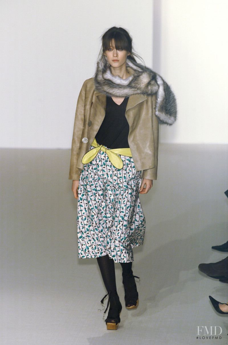 Marni fashion show for Autumn/Winter 2001