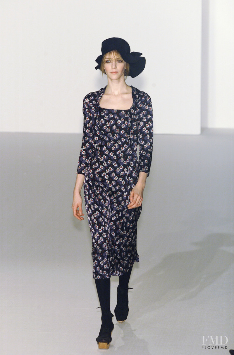 Marni fashion show for Autumn/Winter 2001