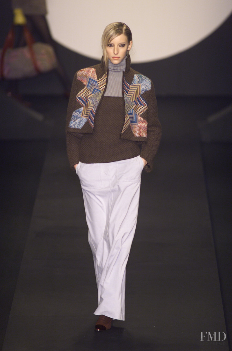 Missoni fashion show for Autumn/Winter 2001