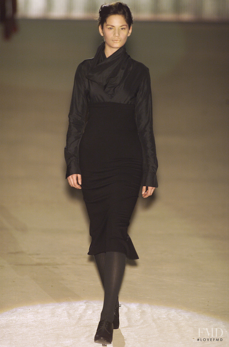 Romeo Gigli fashion show for Autumn/Winter 2001