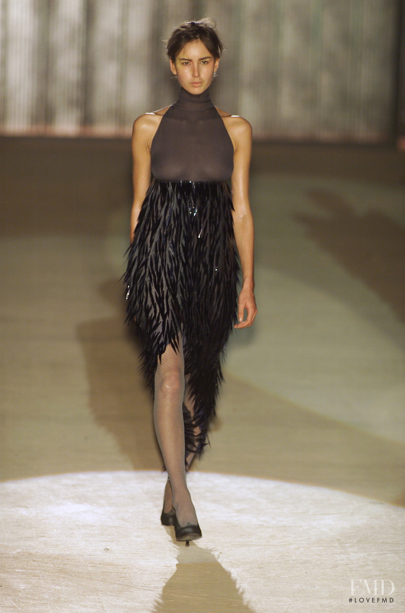 Romeo Gigli fashion show for Autumn/Winter 2001