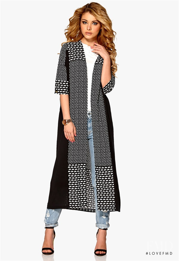 Ekaterina Katya Smirnova featured in  the Bubbleroom catalogue for Spring/Summer 2015