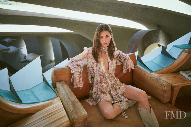 Grace Elizabeth featured in  the Alexis Transcend Collection advertisement for Autumn/Winter 2022