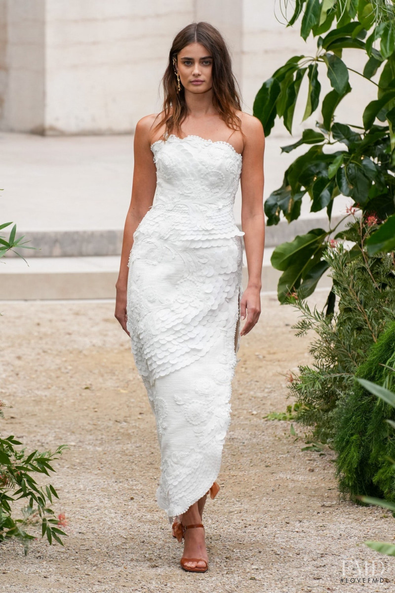 Taylor Hill featured in  the Zimmermann fashion show for Spring/Summer 2023