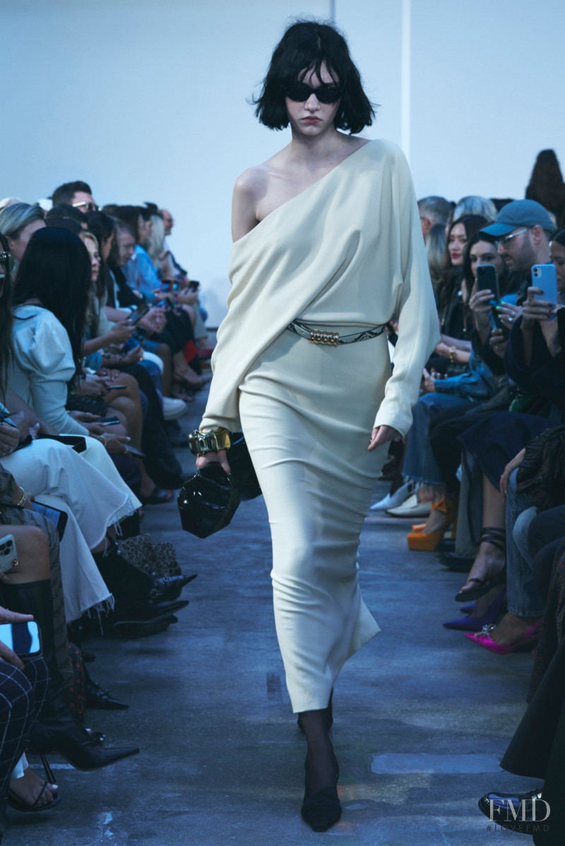 Effie Steinberg featured in  the Khaite fashion show for Spring/Summer 2023