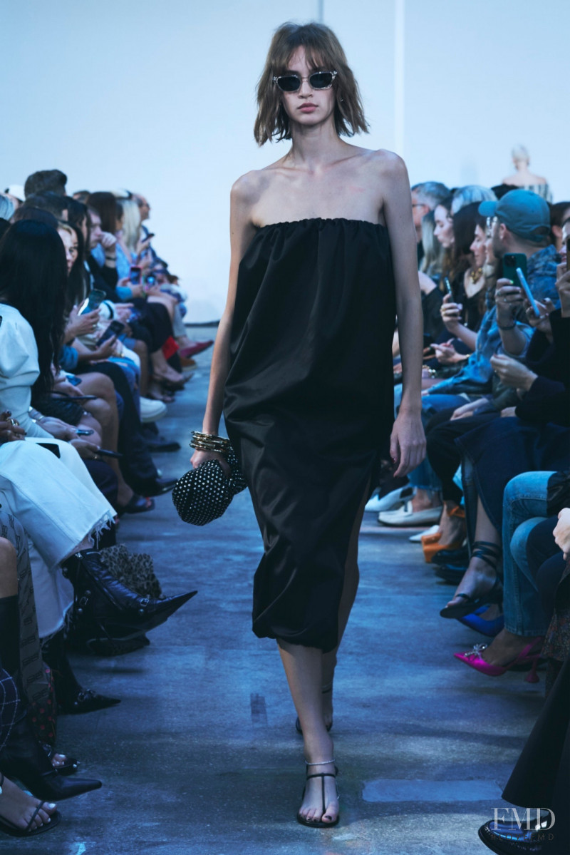 Quinn Elin Mora featured in  the Khaite fashion show for Spring/Summer 2023
