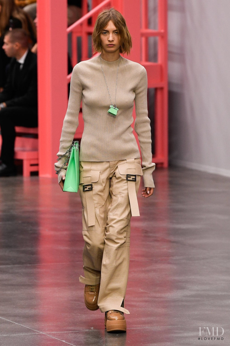 Rolf Schrader featured in  the Fendi fashion show for Spring/Summer 2023
