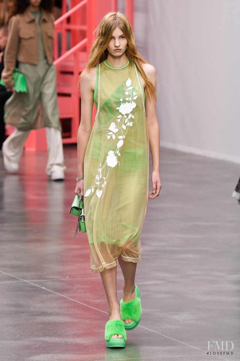 Lainey Hearn featured in  the Fendi fashion show for Spring/Summer 2023