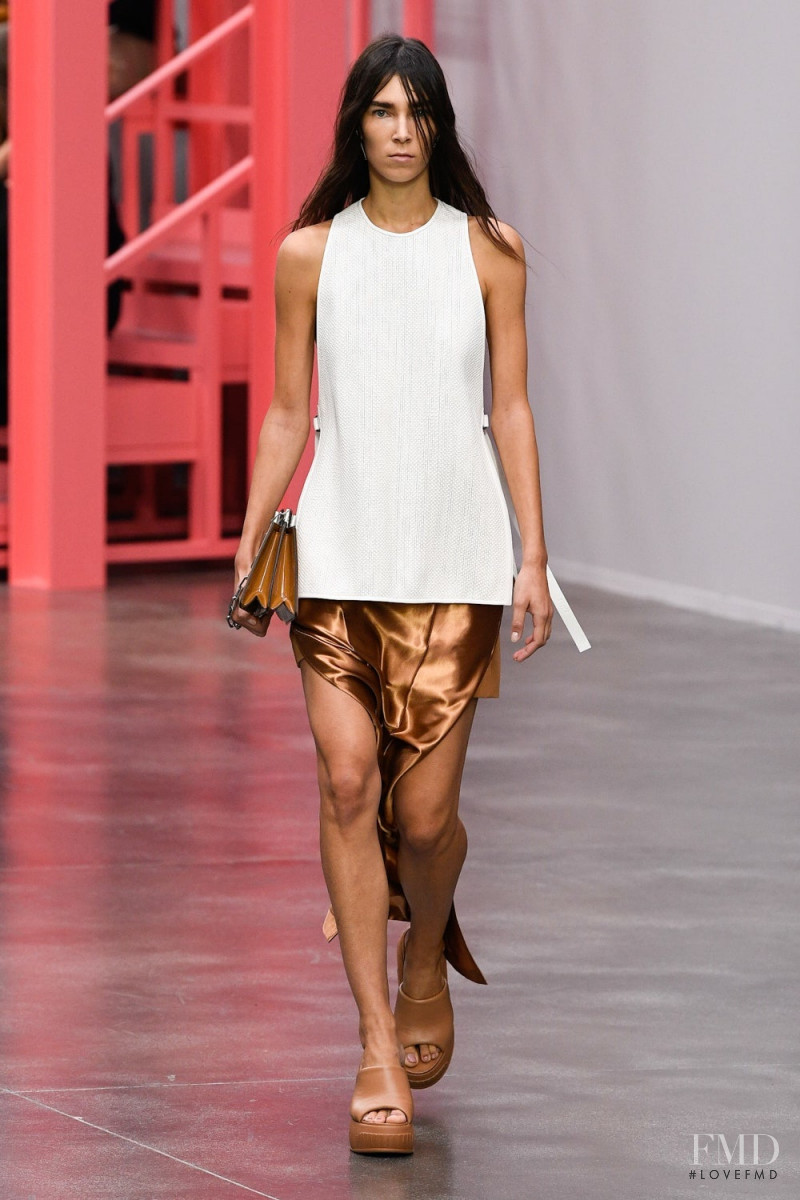 Maria Toporkova featured in  the Fendi fashion show for Spring/Summer 2023